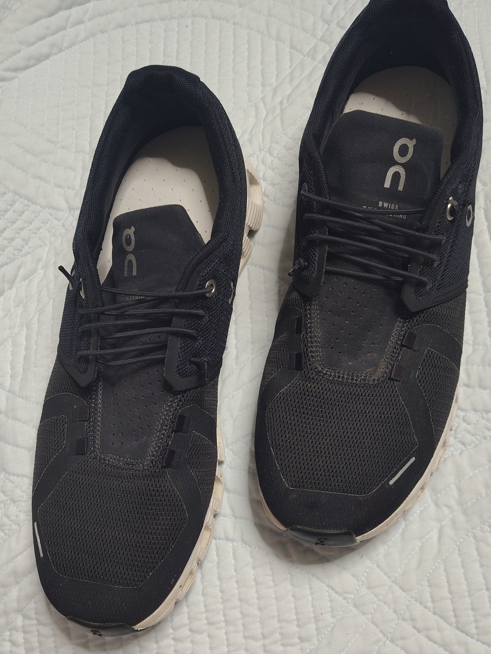 Used On Running Men’s Black Athletic Running Sneakers